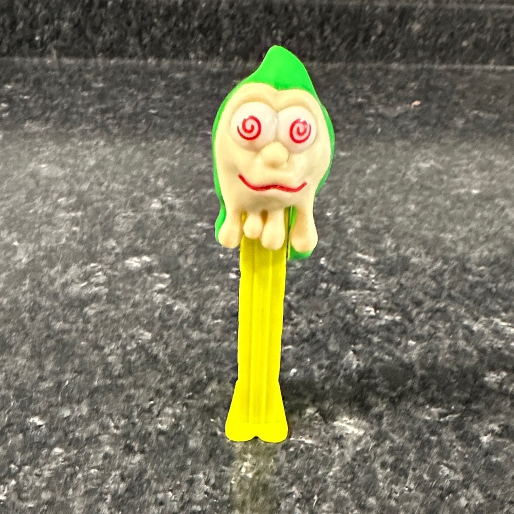 1998 PEZ Slimy Sid Ghost Dispenser